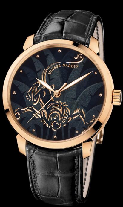 Review Buy Ulysse Nardin 8152-111-2 / SINGE Classico Enamel Classico Monkey replica watch